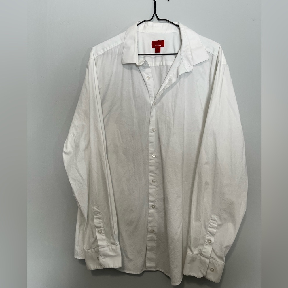 White Men's XL Alfani Shirt